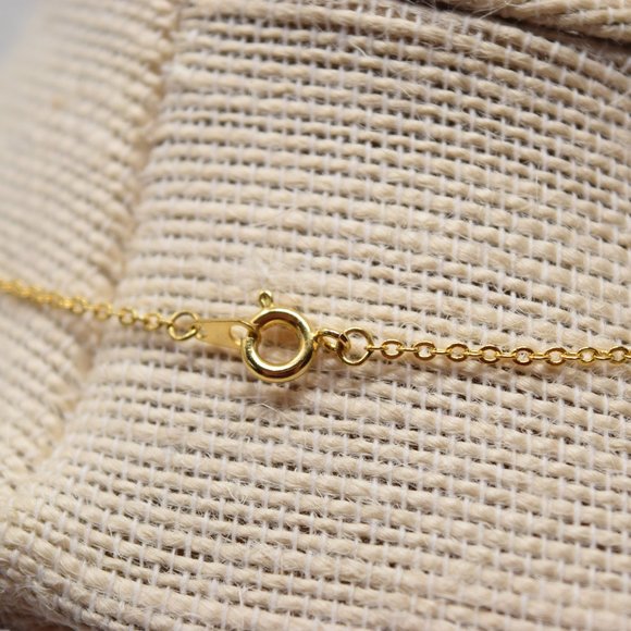 Heart Pendant Necklace Jessica Blessed One Goldtone Fashion Jewelry Flowers - Picture 8 of 11